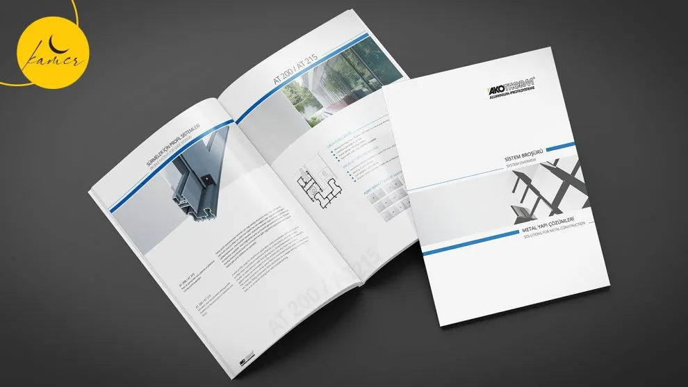 Freelance Grafiker Katalog İç Tasarımı